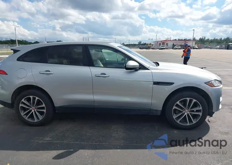 2019 Jaguar F-Pace 25T Premium из США, поврежденный, VIN SADCJ2FX1KA397519